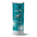 customized-philadelphia-eagles-starburst-tiles-green-skinny-tumbler-best-selling.webp