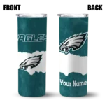 customized-philadelphia-eagles-torn-band-green-white-skinny-tumbler-best-selling.webp
