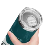 customized-philadelphia-eagles-torn-band-green-white-skinny-tumbler-best-selling.webp