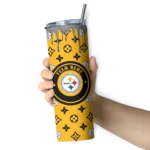 customized-pittsburgh-steelers-camo-streak-gold-skinny-tumbler-best-selling.webp