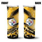 customized-pittsburgh-steelers-helmet-clash-gold-skinny-tumbler-best-selling.webp