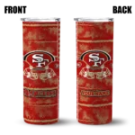 customized-san-francisco-49ers-chevron-patch-red-skinny-tumbler-best-selling.webp
