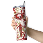 customized-san-francisco-49ers-claw-marks-red-white-skinny-tumbler-best-selling.webp