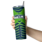 customized-seattle-seahawks-camo-texture-blue-skinny-tumbler-best-selling.webp
