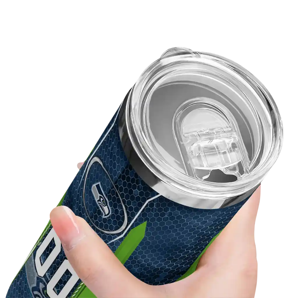 customized-seattle-seahawks-stacked-diamond-blue-skinny-tumbler-high-quality.webp