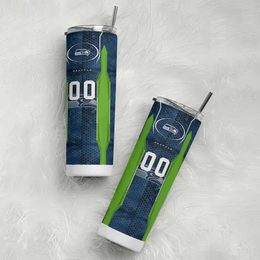 customized-seattle-seahawks-stacked-diamond-blue-skinny-tumbler-top-rated.webp