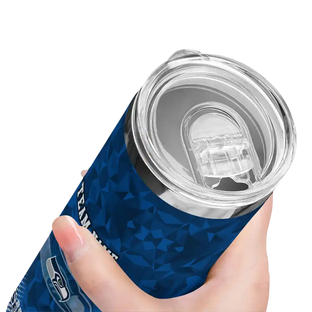 customized-seattle-seahawks-starburst-tiles-blue-skinny-tumbler-high-quality.webp