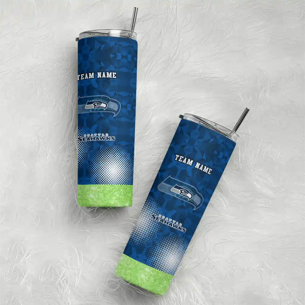 customized-seattle-seahawks-starburst-tiles-blue-skinny-tumbler-top-rated.webp