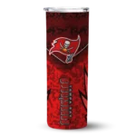 customized-tampa-bay-buccaneers-spiral-burst-print-red-skinny-tumbler-best-selling.webp