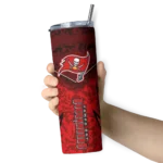 customized-tampa-bay-buccaneers-spiral-burst-print-red-skinny-tumbler-best-selling.webp