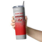 customized-tampa-bay-buccaneers-swirl-texture-red-skinny-tumbler-best-selling.webp