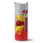 customized-tampa-bay-buccaneers-winnie-the-pooh-red-gray-skinny-tumbler-best-selling.webp