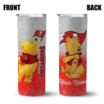 customized-tampa-bay-buccaneers-winnie-the-pooh-red-gray-skinny-tumbler-best-selling.webp