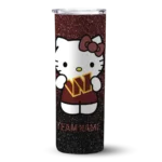 customized-washington-commanders-hello-kitty-burgundy-black-skinny-tumbler-best-selling.webp