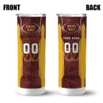 customized-washington-commanders-stacked-diamond-burgundy-skinny-tumbler-best-selling.webp
