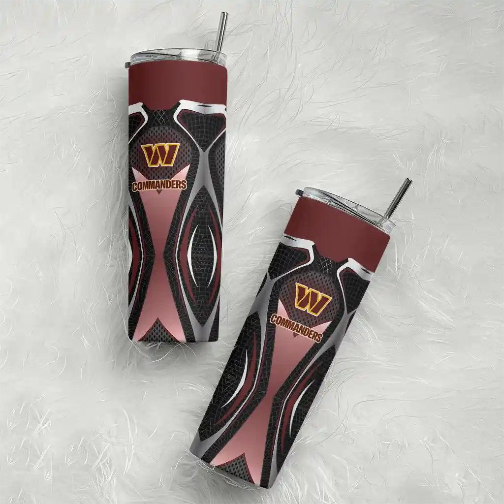 customized-washington-commanders-superman-emblem-burgundy-black-skinny-tumbler-top-rated.webp