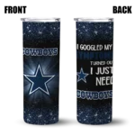 dallas-cowboys-radiant-glitter-blue-skinny-tumbler-best-selling.webp