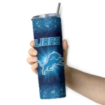 detroit-lions-radiant-glitter-blue-skinny-tumbler-best-selling.webp