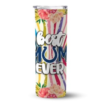 Indianapolis Colts Skinny Tumbler - Flower Cluster