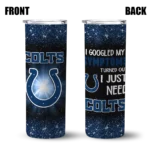 indianapolis-colts-radiant-glitter-blue-skinny-tumbler-best-selling.webp