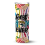 jacksonville-jaguars-flower-cluster-skinny-tumbler-best-selling.webp