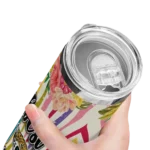 jacksonville-jaguars-flower-cluster-skinny-tumbler-best-selling.webp