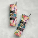 jacksonville-jaguars-flower-cluster-skinny-tumbler-best-selling.webp