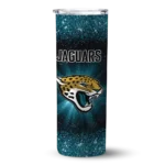 jacksonville-jaguars-radiant-glitter-teal-skinny-tumbler-best-selling.webp