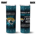 jacksonville-jaguars-radiant-glitter-teal-skinny-tumbler-best-selling.webp