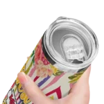 kansas-city-chiefs-flower-cluster-skinny-tumbler-best-selling.webp