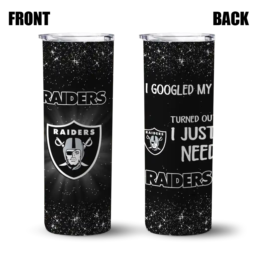 las-vegas-raiders-radiant-glitter-black-skinny-tumbler-fashion-forward.webp