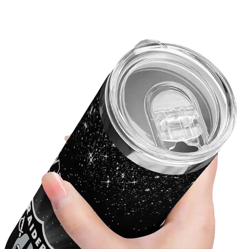 las-vegas-raiders-radiant-glitter-black-skinny-tumbler-high-quality.webp