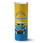 los-angeles-chargers-yoda-smile-blue-skinny-tumbler-best-selling.webp