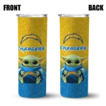 los-angeles-chargers-yoda-smile-blue-skinny-tumbler-best-selling.webp