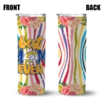 los-angeles-rams-flower-cluster-skinny-tumbler-best-selling.webp