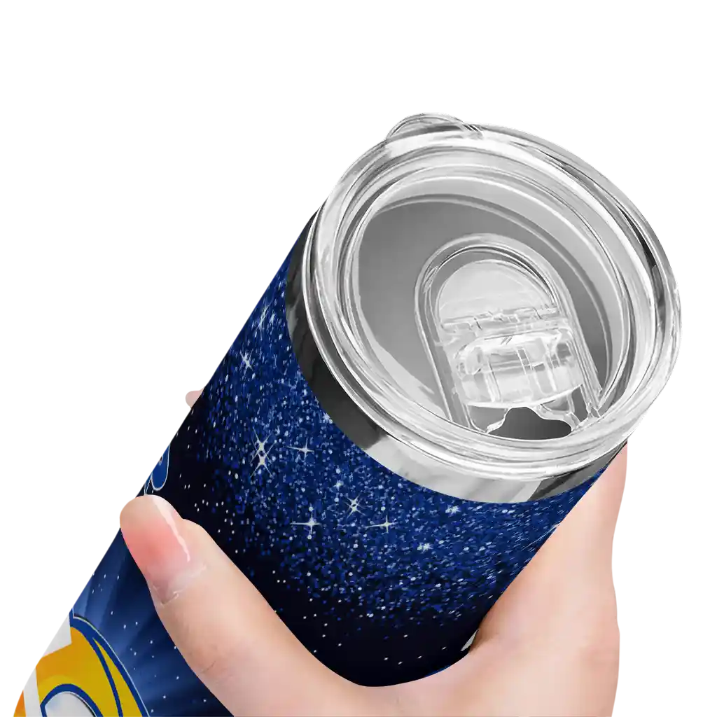 los-angeles-rams-radiant-glitter-blue-skinny-tumbler-high-quality.webp