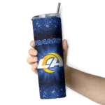 los-angeles-rams-radiant-glitter-blue-skinny-tumbler-best-selling.webp