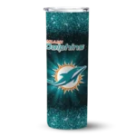 miami-dolphins-radiant-glitter-aqua-skinny-tumbler-best-selling.webp