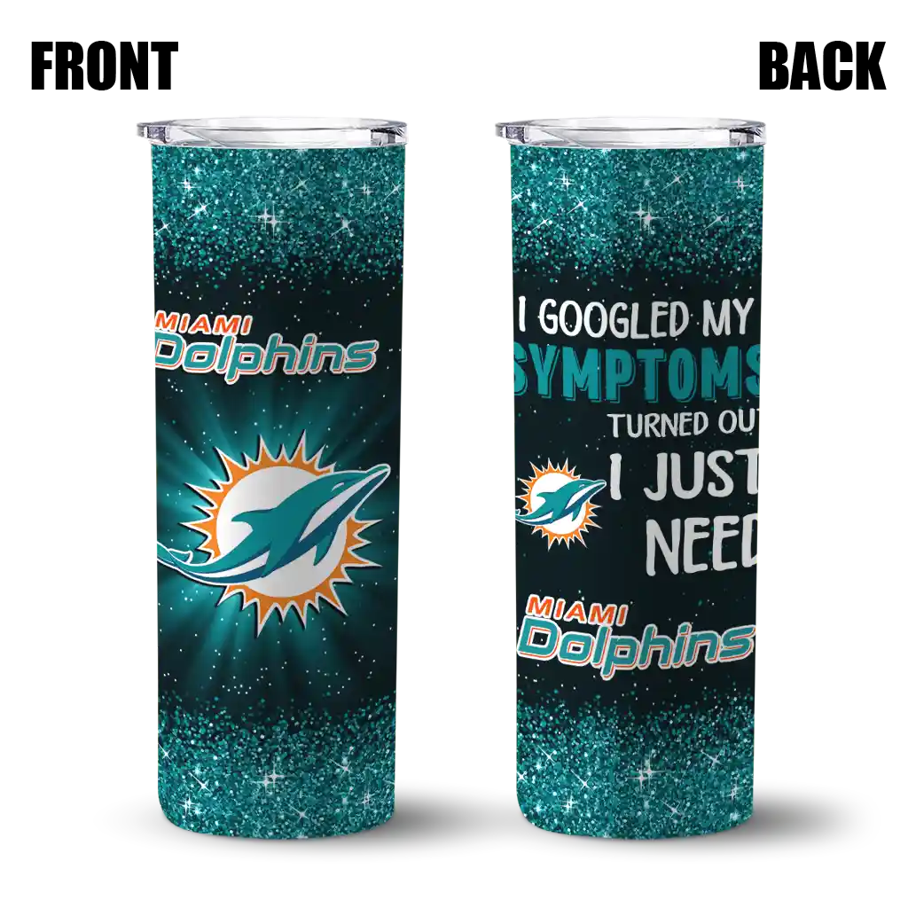 miami-dolphins-radiant-glitter-aqua-skinny-tumbler-fashion-forward.webp