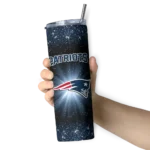 new-england-patriots-radiant-glitter-blue-skinny-tumbler-best-selling.webp