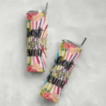 new-orleans-saints-flower-cluster-skinny-tumbler-best-selling.webp