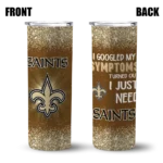 new-orleans-saints-radiant-glitter-gold-skinny-tumbler-best-selling.webp