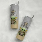 new-orleans-saints-yoda-smile-gold-skinny-tumbler-best-selling.webp