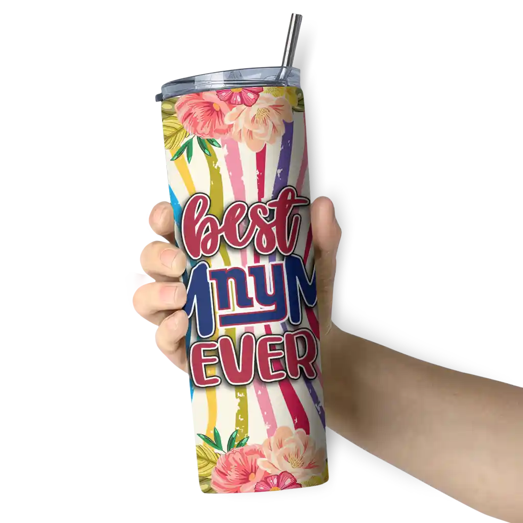 new-york-giants-flower-cluster-skinny-tumbler-premium-grade.webp