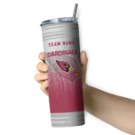 personalized-arizona-cardinals-swirl-texture-red-skinny-tumbler-best-selling.webp