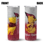 personalized-arizona-cardinals-winnie-the-pooh-red-gray-skinny-tumbler-best-selling.webp