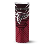 personalized-atlanta-falcons-chevron-stripes-red-skinny-tumbler-best-selling.webp