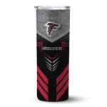 personalized-atlanta-falcons-hexagon-honeycomb-red-black-skinny-tumbler-best-selling.webp