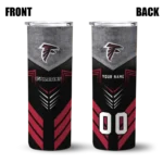 personalized-atlanta-falcons-hexagon-honeycomb-red-black-skinny-tumbler-best-selling.webp