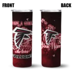 personalized-atlanta-falcons-rose-romance-red-black-skinny-tumbler-best-selling.webp